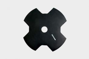 手推式割草機草坪修剪機十字四齒刀片材質SAE107厚度1.5MM